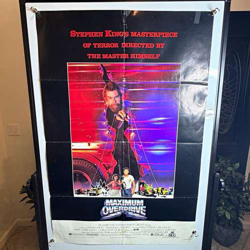 Vintage maximum overdrive 1986 - maximum,